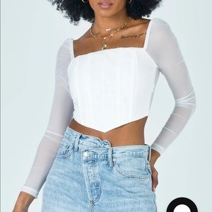 BRAND NEW Princess Polly corset top